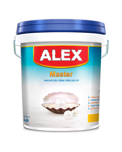SƠN NỘI THẤT ALEX MASTER SIÊU TRẮNG CAO CẤP